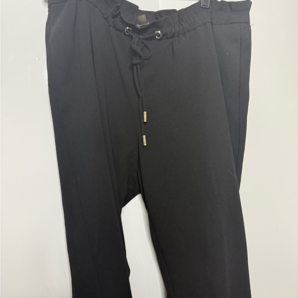 Men's Black Drawstring Pants